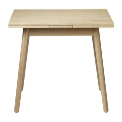 FDB Møbler Mesa de comedor C35AH dutch extract 82x82 cm, Oak nature-oak nature lacquered Marrón Clearance