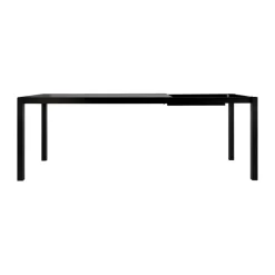 Fiam Mesas De Jardín<Mesa de comedor extensible Aria 140-200 cm, Black Negro
