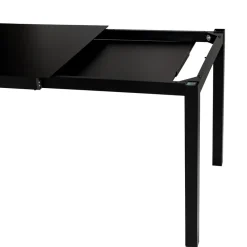 Fiam Mesas De Jardín<Mesa de comedor extensible Aria 140-200 cm, Black Negro