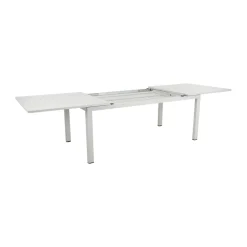 Brafab Mesas De Exterior<Mesa de comedor extensible Lomma, Light grey 194-312 cm Gris