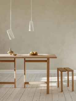 MOEBE Mesa de comedor Rectangular, Burgundy, 160x90 cm Marrón Best