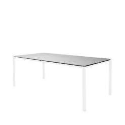 Cane-line Mesas De Exterior<Mesa de comedor Pure, Concrete grey-blanco 200x100 cm Gris