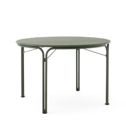 &Tradition Mesa de comedor Thorvald SC98 Ø115 cm, Bronze green Verde New