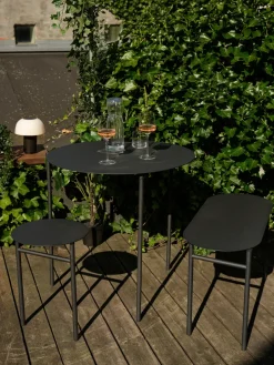 Zone Denmark Mesas De Terraza Y Mesas De Café|Mesas De Jardín<Mesa Disc Ø70 cm, Black Negro