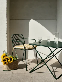 Broste Copenhagen Mesa Eden 70x70x74 cm, Forest green Verde