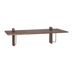 Audo Copenhagen Escritorios<Mesa escritorio Corbel 100x45cm, Dark stained oak Marrón
