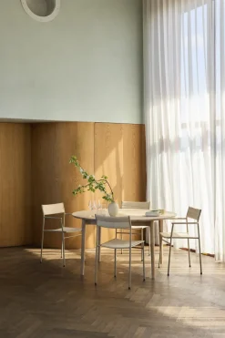 Northern Mesas De Comedor<Mesa extensible Expand Ø140 cm, Roble aceitado claro Beige