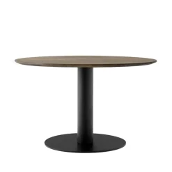 &Tradition Mesas De Comedor<Mesa In Between SK12, Roble aceitado ahumado, soporte de metal negro mate Beige