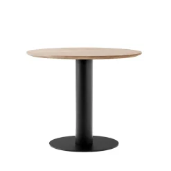 &Tradition Mesa In Between SK11, Roble aceitado, soporte de metal negro mate Beige Outlet