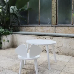 Nofred Mesa infantil Mouse Table, Blanco Sale