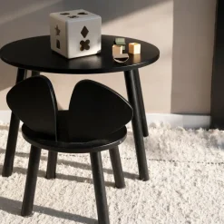 Nofred Mesa infantil Mouse Table, Negro New