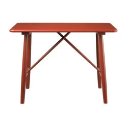 FDB Møbler Mesa infantil P10, Beech red painted Rojo Outlet