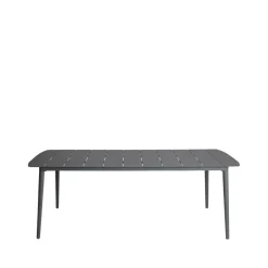 1898 Mesas De Exterior<Mesa Marsala, Anthracite, 208x100 cm Gris