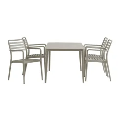 1898 Mesa Marsala, Anthracite, 152x90 cm Gris Outlet