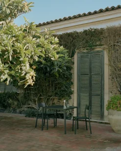 New Works Mesa May Tables Outdoor 85x85 cm, Dark Green Verde Best