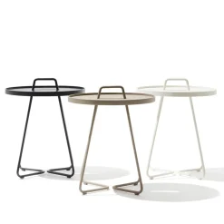 Cane-line Mesa On the move Ø44 cm, White Blanco Hot