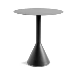 HAY Mesa redonda de café Palissade Cone, Anthracite, ø70 NegroGris Sale
