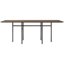 Audo Copenhagen Mesas De Comedor<Mesa Snaregade rectangular, negro-roble teñido NegroMarrón