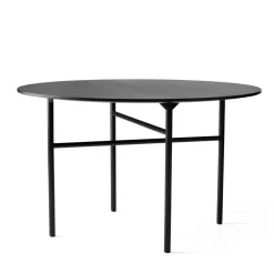 Audo Copenhagen Mesa Snaregade redonda, , Ø120 cm Negro Best