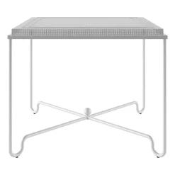 GUBI Mesas De Exterior<Mesa Tropique 90x90x75 cm, Classic white semi matt Blanco