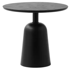 Normann Copenhagen Mesas Auxiliares<Mesa Turn ajustable Ø55 cm, Negro