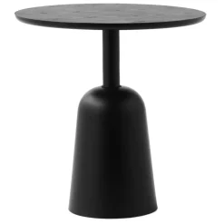 Normann Copenhagen Mesas Auxiliares<Mesa Turn ajustable Ø55 cm, Negro