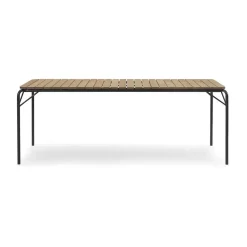 Normann Copenhagen Mesas De Exterior<Mesa Vig Robinia 90x200 cm, Black Negro