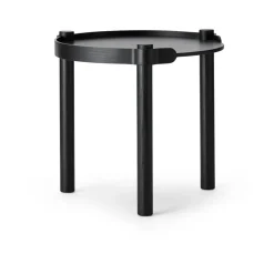 Cooee Design Mesas De Centro<Mesa Woody Ø45 cm, Black stained oak Negro