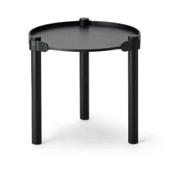 Cooee Design Mesas De Centro<Mesa Woody Ø45 cm, Black stained oak Negro