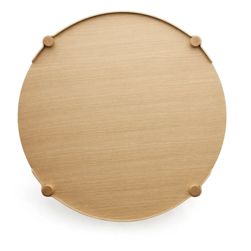 Cooee Design Mesa Woody Ø80 cm, Oak Marrón Outlet