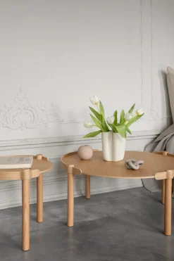 Cooee Design Mesa Woody Ø80 cm, Oak Marrón Outlet