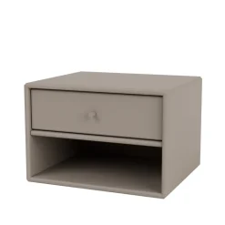 Montana Mesilla de noche Dash, Truffle 141, incl. suspensión Beige Sale