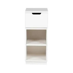 Mavis Mesillas De Noche<Mesita de noche Aoko 72 cm 1 cajón, Lacado Blanco