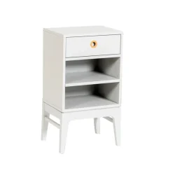 Mavis Mesillas De Noche<Mesita de noche Höllviken, claro, 1 cajón Gris
