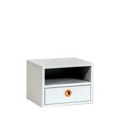 Mavis Mesita de noche Höllviken, montada en pared, claro, 1 cajón Gris Outlet