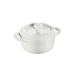 STAUB Ollas<Miniolla redonda 0,2 l, Blanco