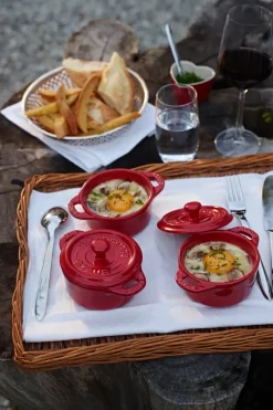STAUB Ollas<Miniolla redonda 0,2 l, Rojo