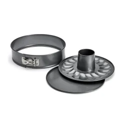 De Buyer Moldes Para Tartas Y Bizcochos|Otros Utensilios De Repostería<Molde bizochos desmontable con dos bases , 26 cm Plateado