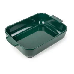 Peugeot Fuentes De Horno<Molde de cerámica Appolia 20x32 cm, bosque Verde