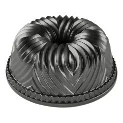 Nordic Ware Molde de horno bavaria bundt, 2,4 L Negro