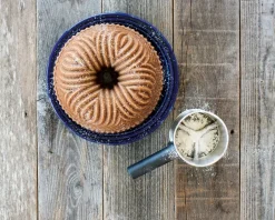 Nordic Ware Molde de horno bavaria bundt, 2,4 L Negro