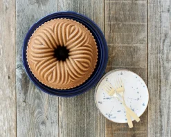 Nordic Ware Molde de horno bavaria bundt, 2,4 L Negro