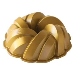 Nordic Ware Molde de horno 75th anniversary braided bundt, 2,4 L Color dorado Discount