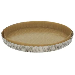 De Buyer Molde de tarta con fondo extraíble , Ø28 cm Plateado New