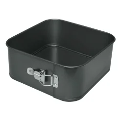 Heirol Moldes Para Tartas Y Bizcochos|Otros Utensilios De Repostería<Molde desmontable cuadrado extra alto, 24x24 cm Negro