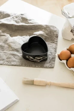 Heirol Moldes Para Tartas Y Bizcochos|Otros Utensilios De Repostería<Molde desmontable corazón, grande 21,5x22,5 cm Negro
