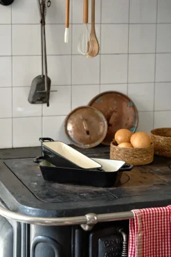 Nordwik Fuentes De Horno<Molde para horno de hierro fundido , 33x22 cm, Negro