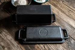 Satake Moldes Para Pan<Molde para pan de hierro fundido , 37x14x11cm Negro