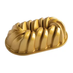 Nordic Ware Moldes Para Pan<Molde para pan Braided 1,4 L, Dorado Color dorado