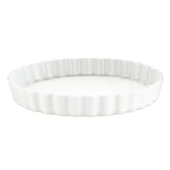 Pillivuyt Molde para tarta redondo , Ø 27,5 cm Blanco Best